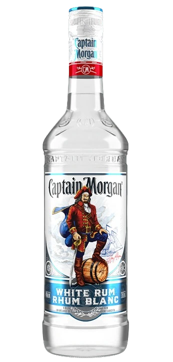 CAPTAIN MORGAN WHITE RUM 750ML