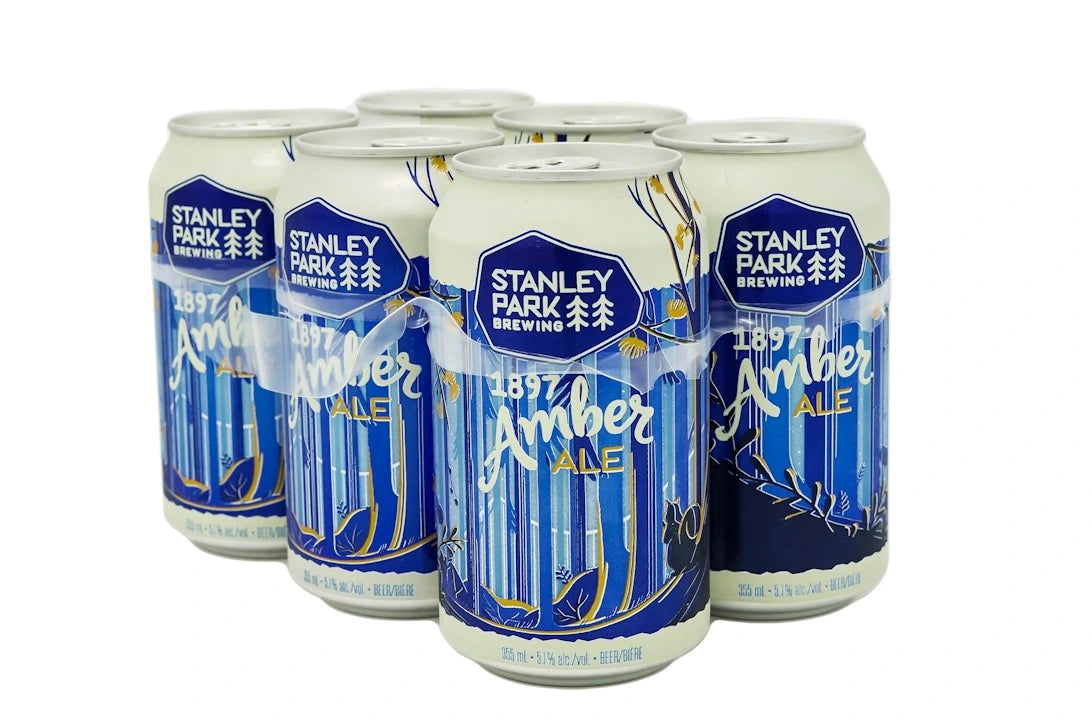 STANLEY PARK 1897 AMBER ALE 355ML 6PK CAN @ Kelowna [1004409]