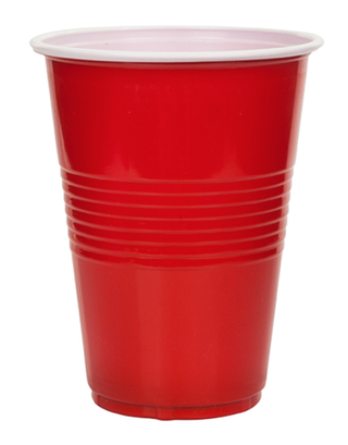 TRUE CUPS RED 16OZ 24PK