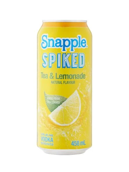 SNAPPLE SPIKED TEA & LEMONADE VODKA 458ML @ Kelowna [1004539]