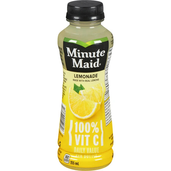 MINUTE MAID LEMONADE 355ML BT @ Kelowna [1004596]