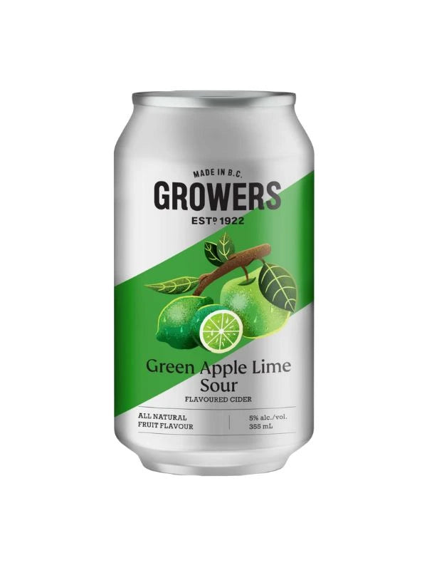 GROWERS APPLE LIME CIDER 355ML 6PK CAN @ Kelowna [1004636]