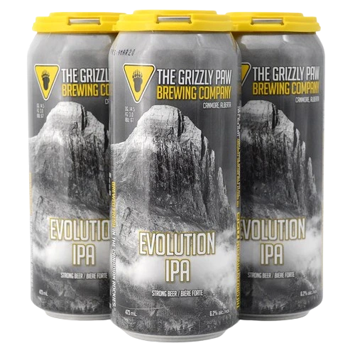 GRIZZLY PAW EVOLUTION IPA 4PK CAN