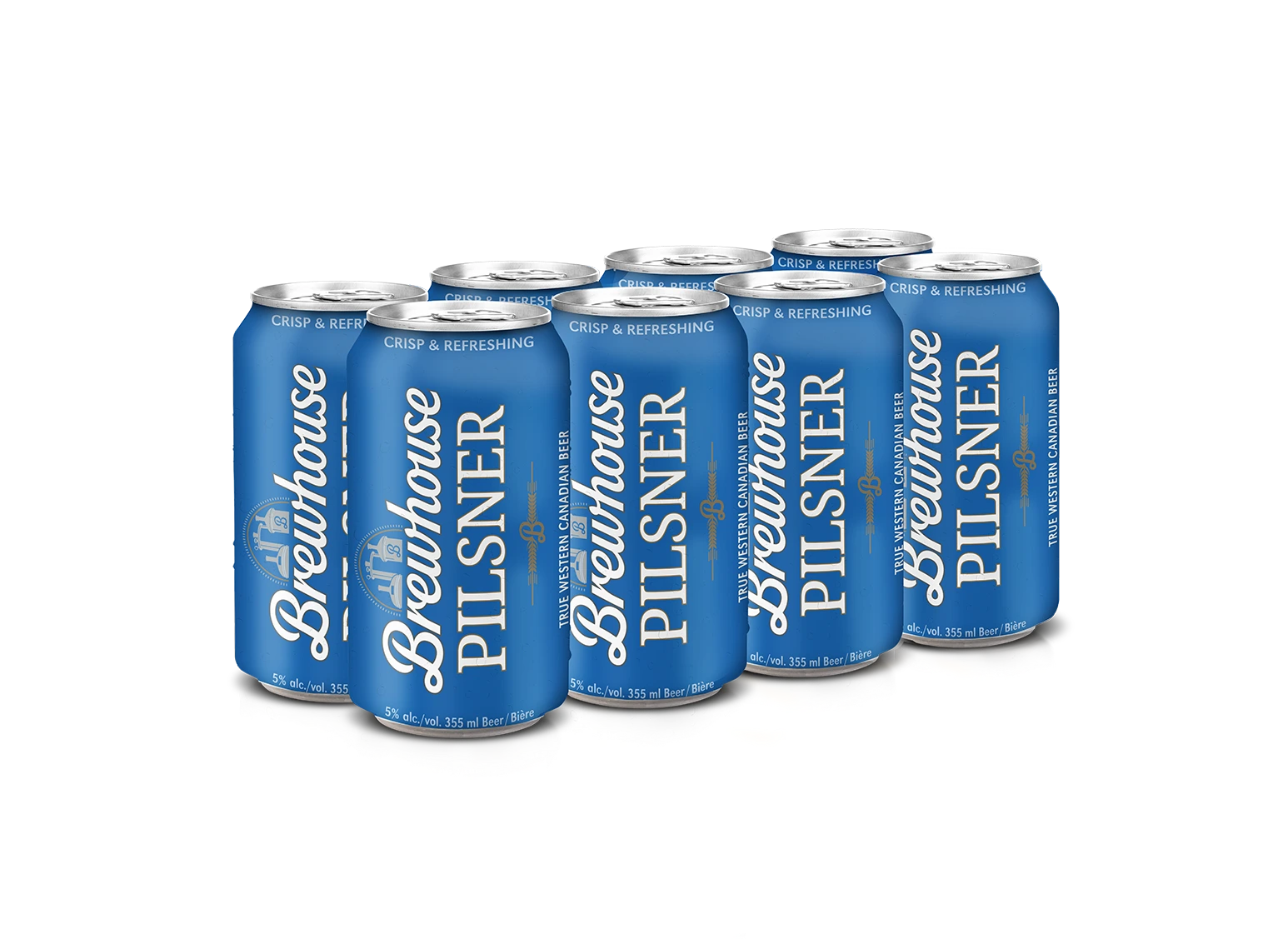 BREWHOUSE PILSNER 355ML 8PK CAN
