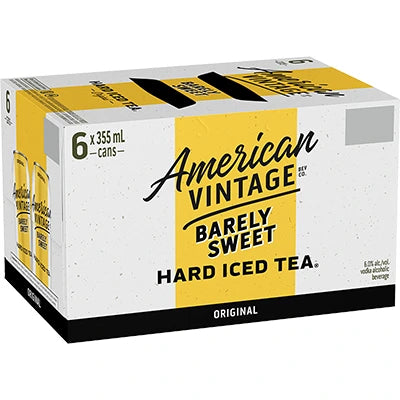 AMERICAN VINTAGE BARELY SWEET ORIGINAL 355ML 6PK CAN @ Kelowna [1004860]