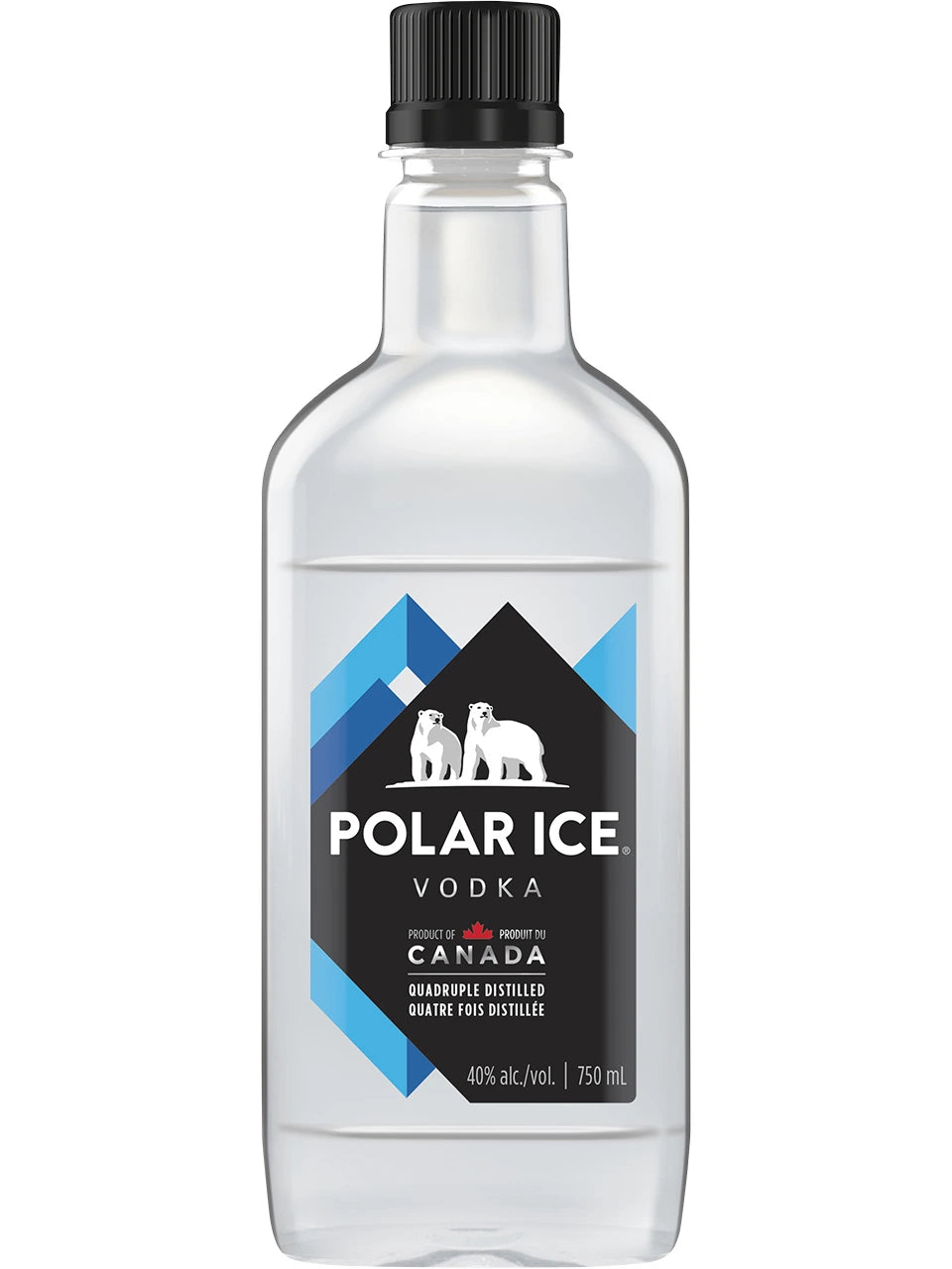 POLAR ICE VODKA 750ML PET