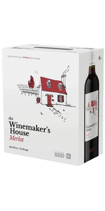THE WINEMAKERS HOUSE MERLOT 4L