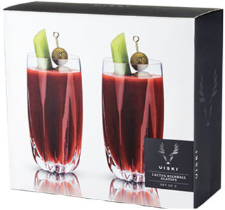 VISKI RAYE CACTUS CRYSTAL HIGHBALL 2PC