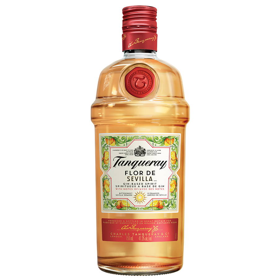 TANQUERAY FLOR DE SEVILLA LTD ED LONDON DRY GIN 750ML