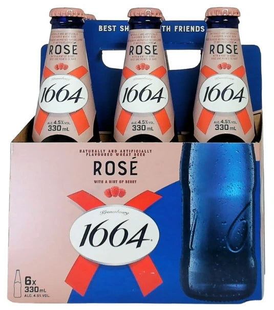 KRONENBOURG 1664 ROSE 330ML 6PK BT @ Kelowna [1005275]