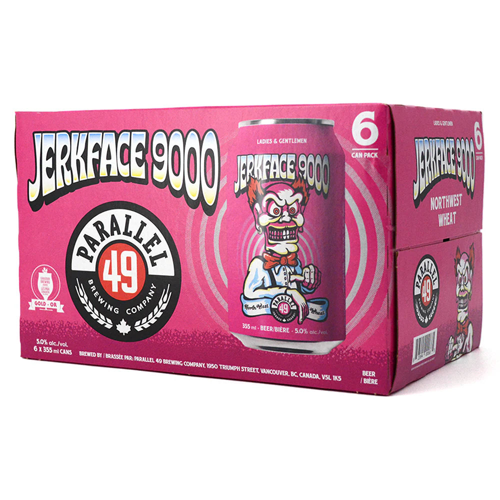 PARALLEL 49 JERKFACE 9000 WHEAT ALE 355ML 6PK CAN @ Kelowna [1005280]