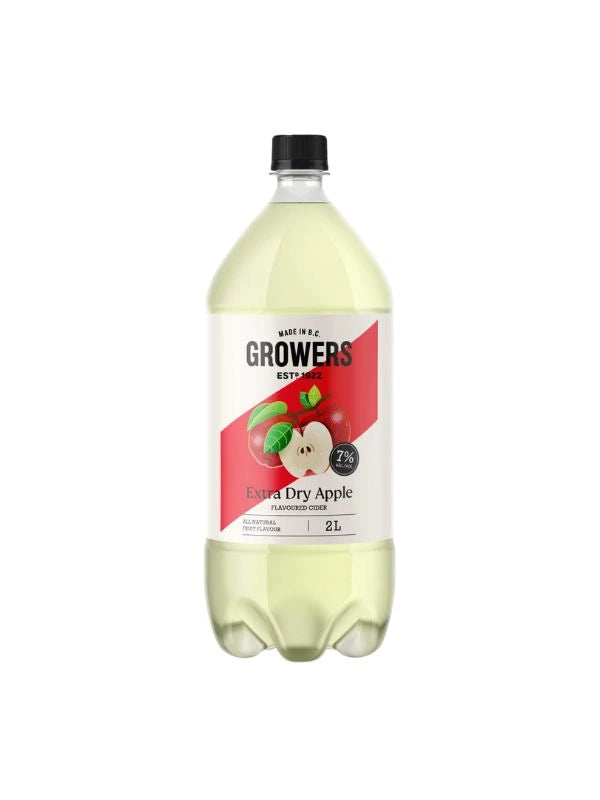 GROWERS EXTRA DRY APPLE 2L BT @ Kelowna [1005462]