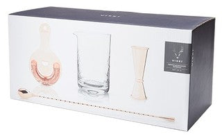 VISKI SUMMIT SET MIXOLOGY COPPER S/4