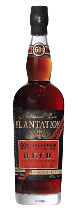 PLANTATION OFTD 69% OVERPROOF RUM 700ML