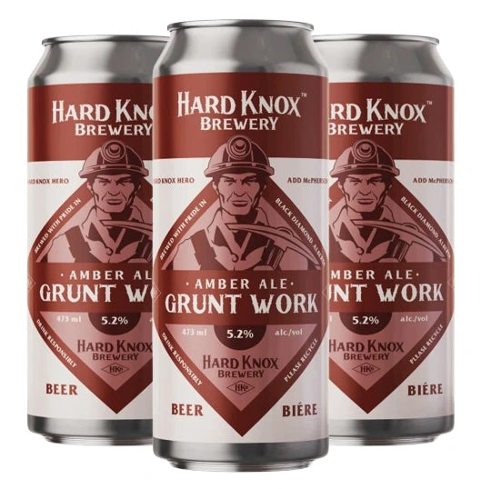 HARD KNOX GRUNT WORK VIENNA ALE 473ML 4PK CAN