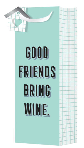 TRUE BAG GOOD FRIENDS BRING WINE 7437