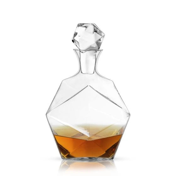 VISKI RAYE DECANTER CRYSTAL TRIANGLE