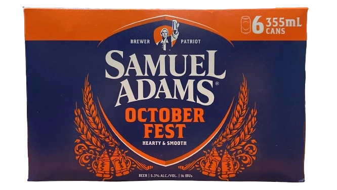 SAMUEL ADAMS OKTOBERFEST 355ML 6PK CAN