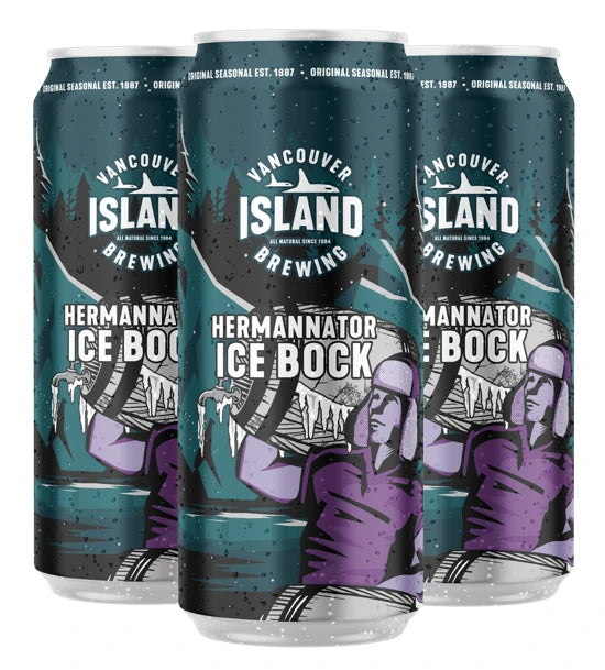 VANCOUVER ISLAND HERMANNATOR ICE BOCK 473ML 4PK CAN @ Kelowna [1007061]