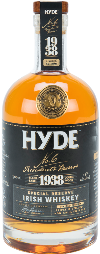 HYDE 1938 SPECIAL RESERVE IRISH WHISKEY 700ML