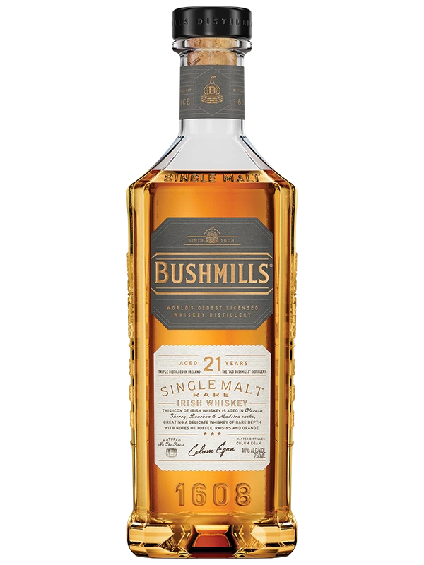 BUSHMILLS 21YR IRISH WHISKEY 750ML