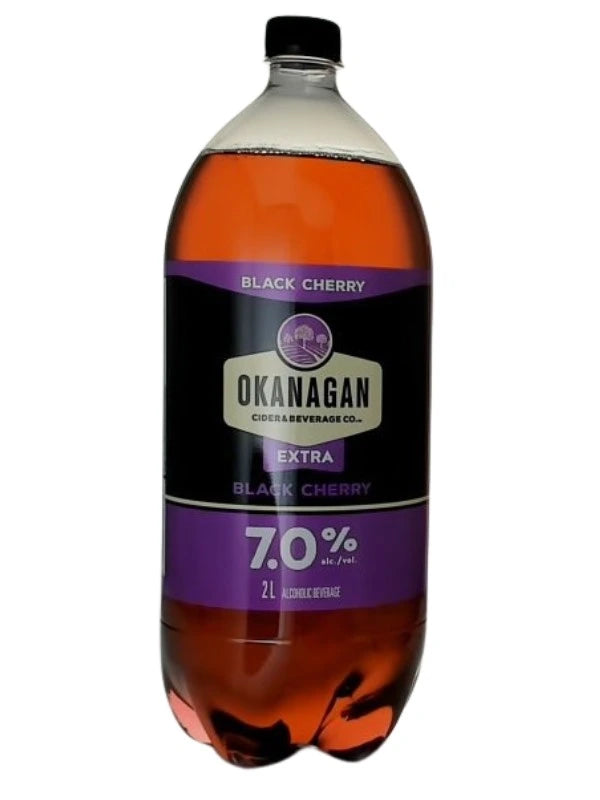 OKANAGAN CIDER EXTRA BLACK CHERRY 2L BT