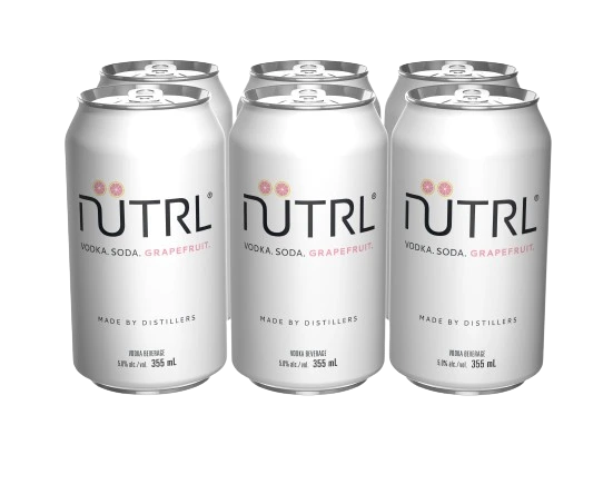 NUTRL VODKA SODA GRAPEFRUIT 355ML 6PK CAN