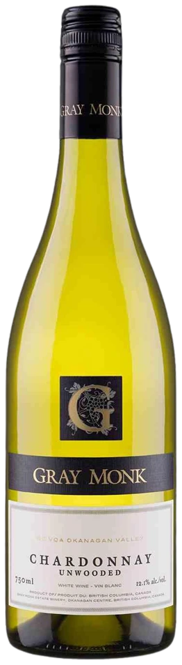 GRAY MONK CHARDONNAY UNWOODED 750ML