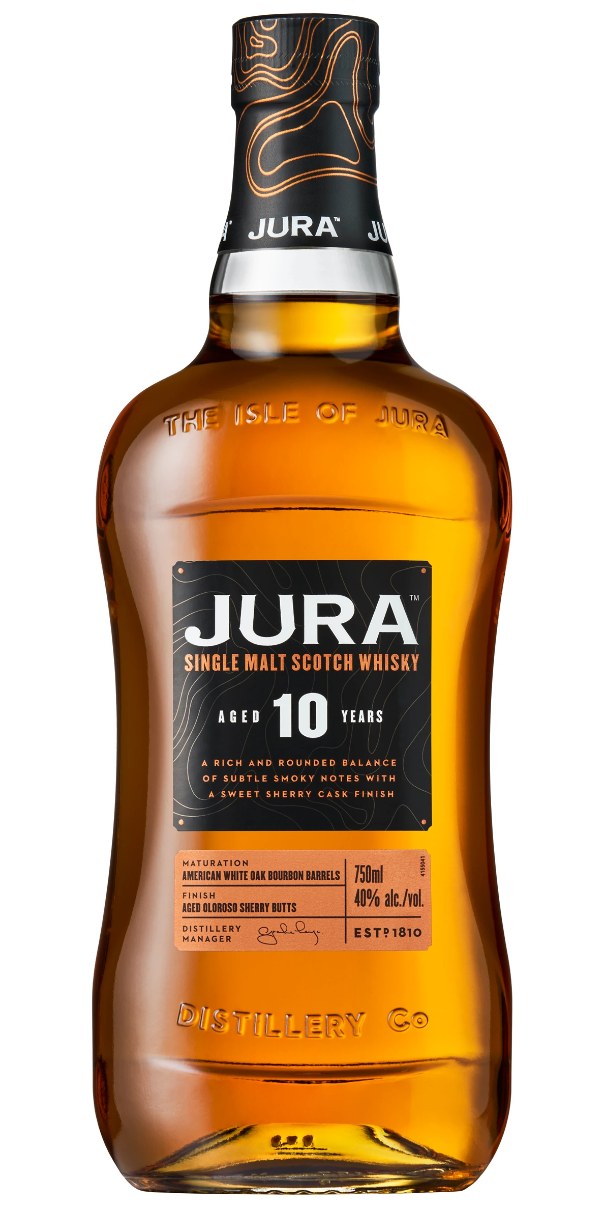 ISLE OF JURA 10YR SINGLE MALT SCOTCH WHISKY 750ML