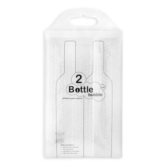 TRUE BOTTLE BUBBLE PROTECTOR WINE BAG