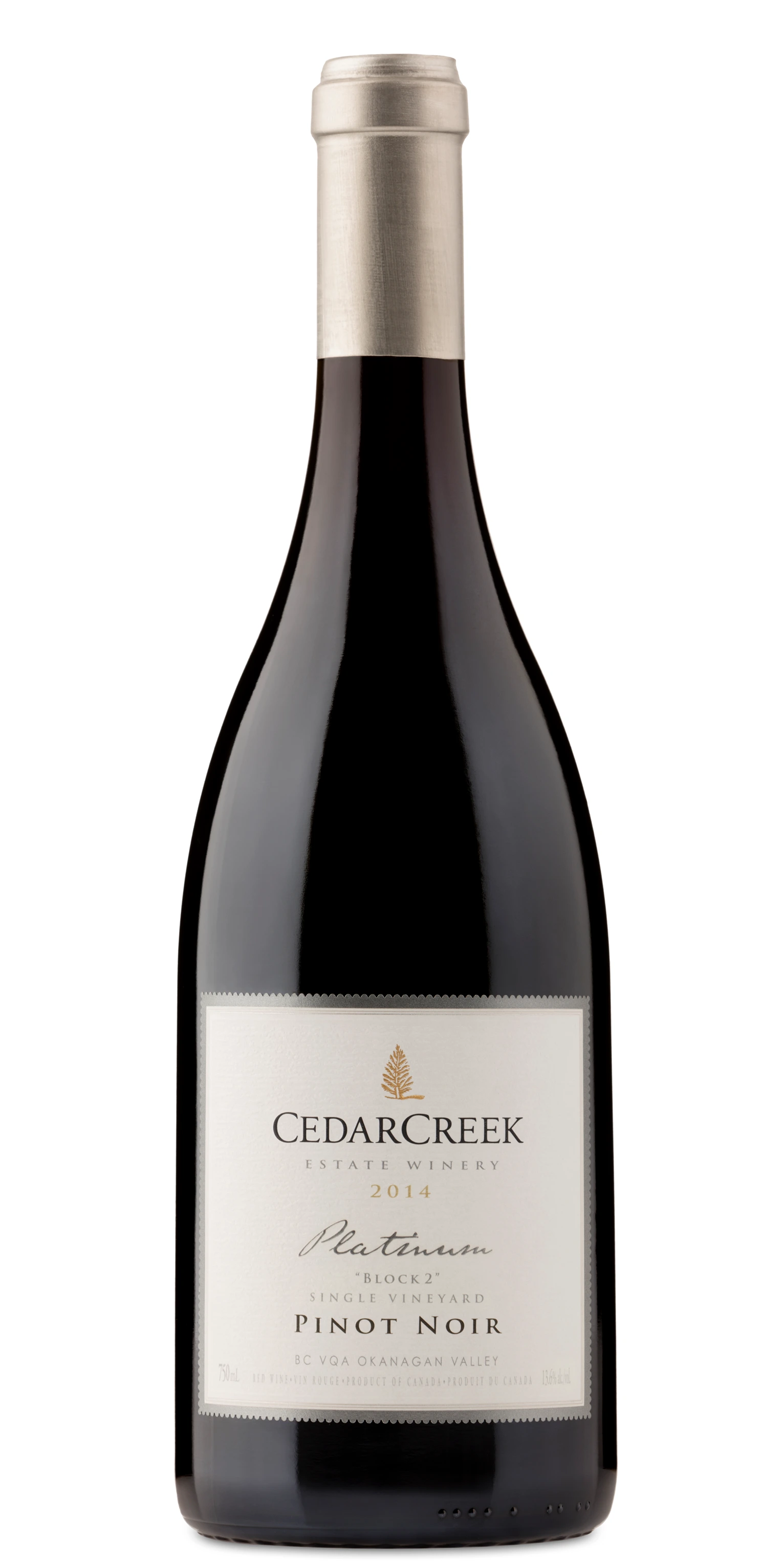 CEDARCREEK PLATINUM PINOT NOIR BLOCK2 2014 750ML