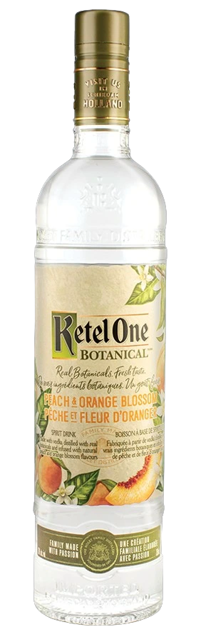 KETEL ONE BOTANICAL PEACH ORANGE BLOSSOM VODKA 750ML