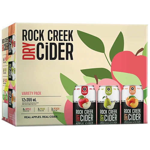 ROCK CREEK CIDER MIXER 355ML 12PK CAN