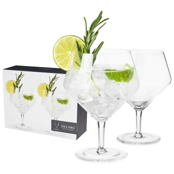 VISKI RAYE GIN & TONIC GLASSES