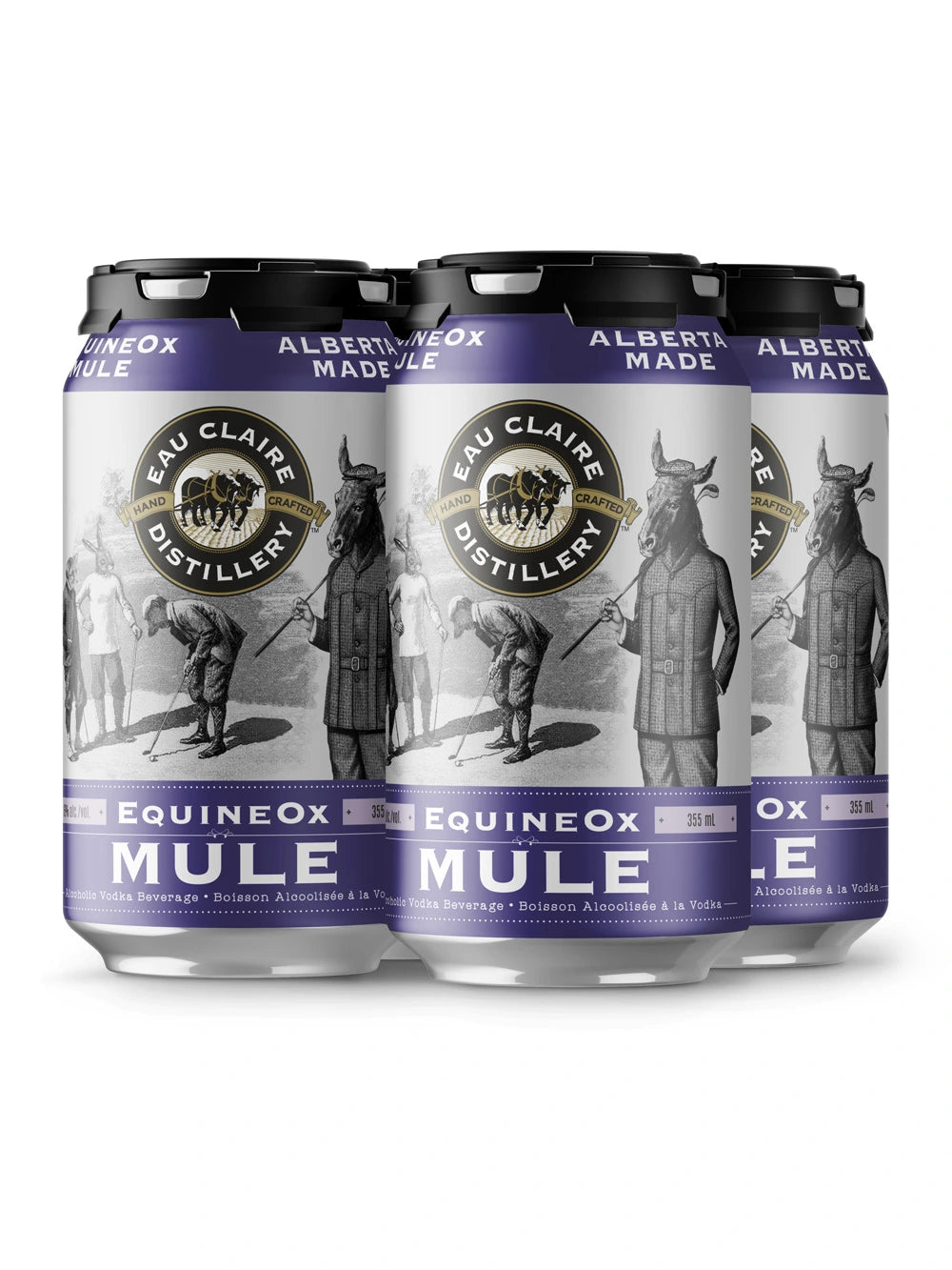 EAU CLAIRE EQUINOX MOSCOW MULE 355ML 4PK CAN