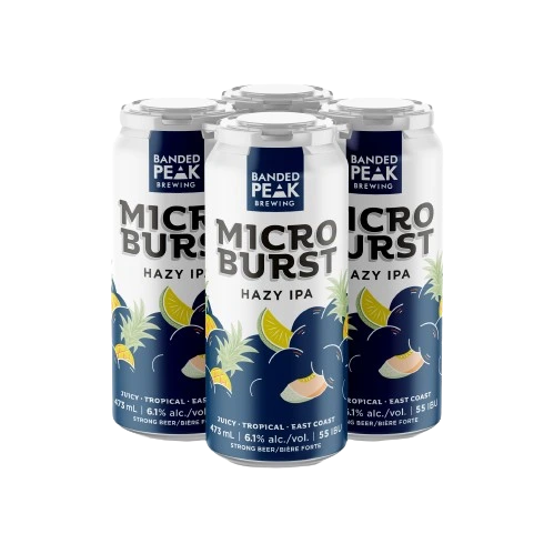 BANDED PEAK MICROBURST HAZY IPA 473ML 4PK CAN @ Kelowna [1009835]