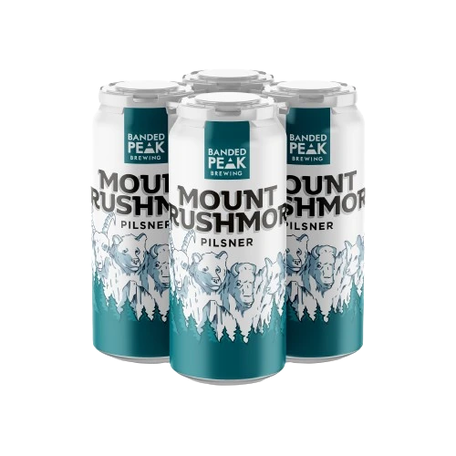 BANDED PEAK MOUNT CRUSHMORE PILSNER 473ML 4PK CAN @ Kelowna [1009838]