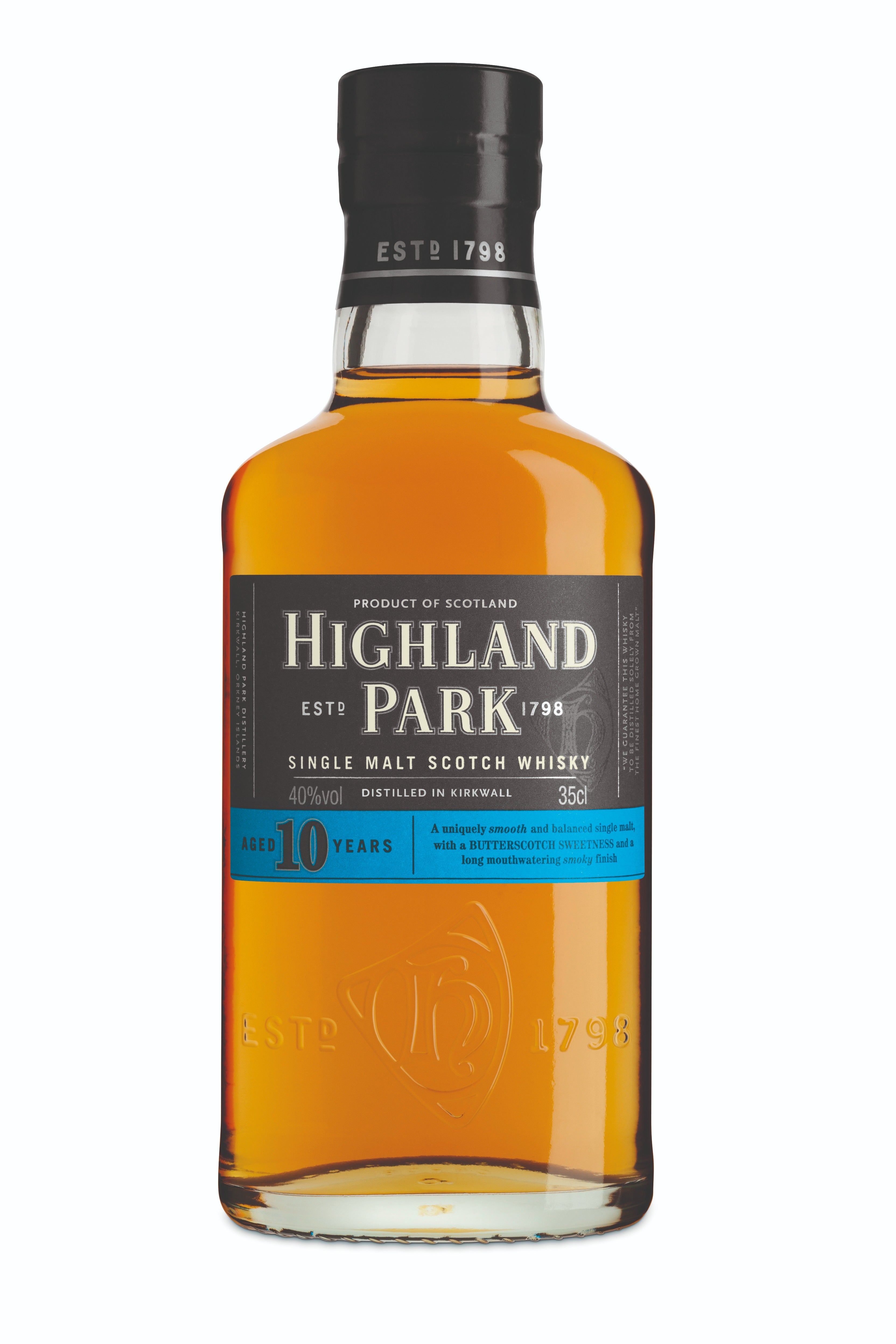 HIGHLAND PARK 10YR SINGLE MALT SCOTCH WHISKY 750ML