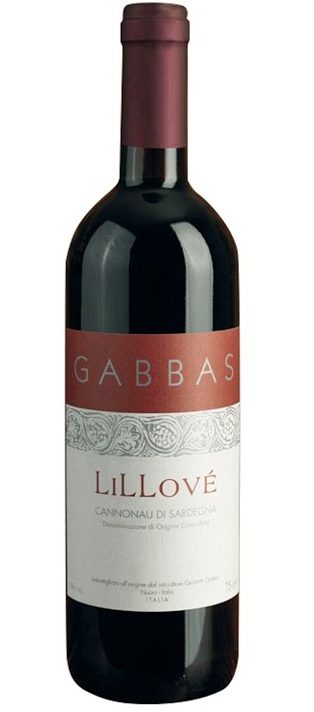 GABBAS LILOVE CANNONAU DI SARDEGNA 750ML