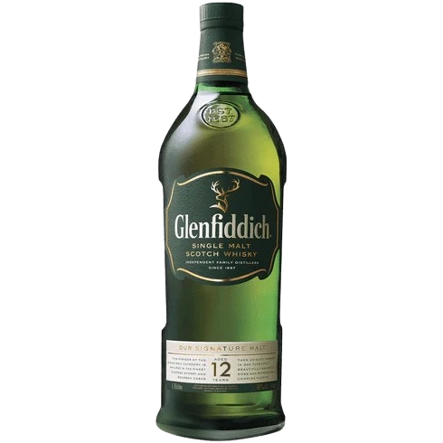 GLENFIDDICH 12YR SINGLE MALT SCOTCH WHISKY 1.75L