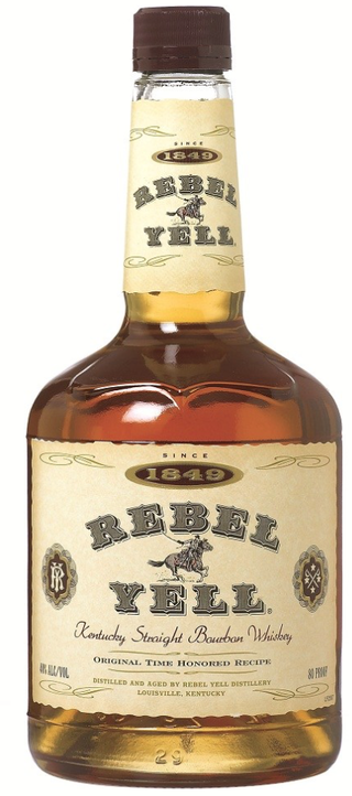 REBEL YELL KENTUCKTY STRAIGHT BOURBON WHISKEY 750ML