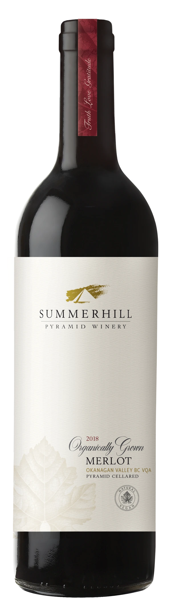 SUMMERHILL ORGANIC MERLOT 750ML