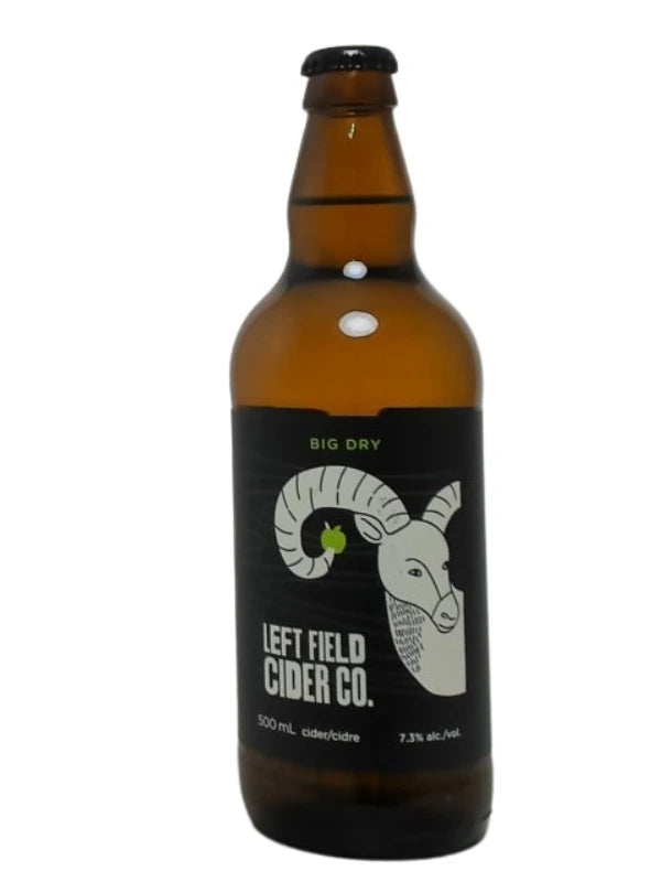 LEFT FIELD BIG DRY CIDER 500ML BT