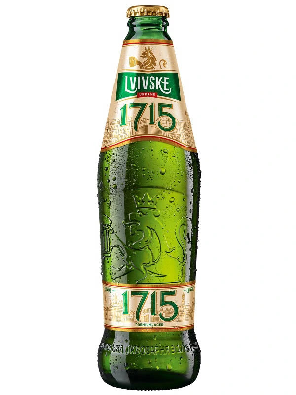 LVIVSKE PIVOVARNYA 1715 LAGER 450ML BT