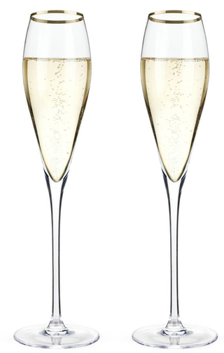 TRUE VISKI CHAMPAGNE GLASS SET