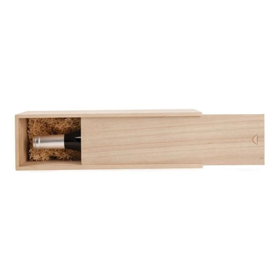 TWINE 1BTL WOODEN WINE BOX