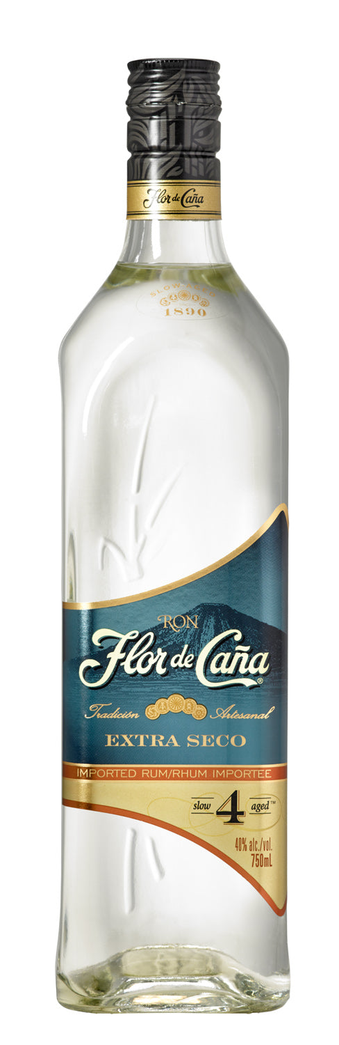 FLOR DE CANA 4YR EXTRA DRY RUM 750ML