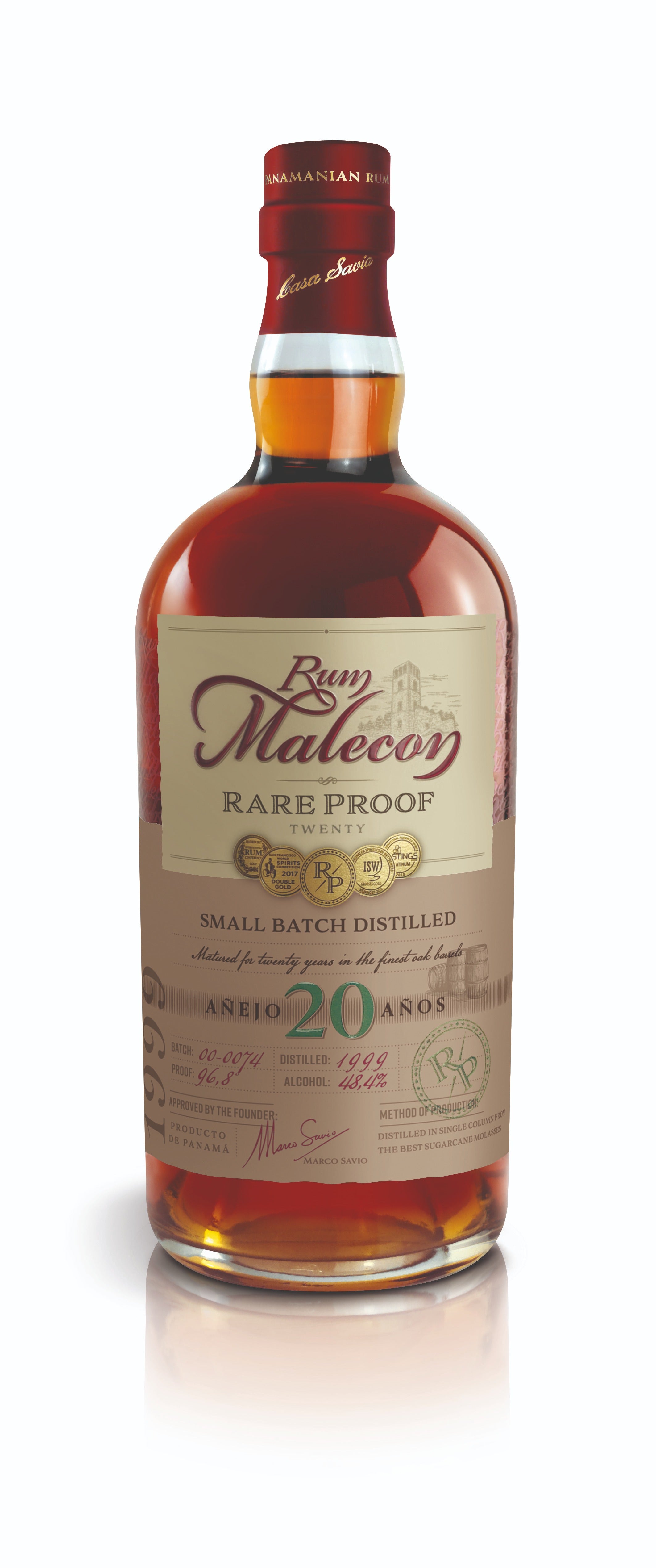 MALECON RARE PROOF 20YR RUM 700ML