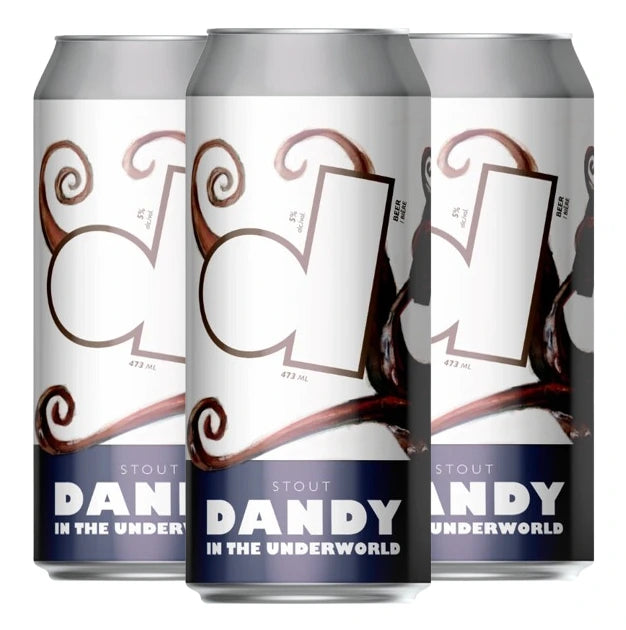 DANDY IN THE UNDERWORLD OYSTER STOUT 473ML 4PK CAN