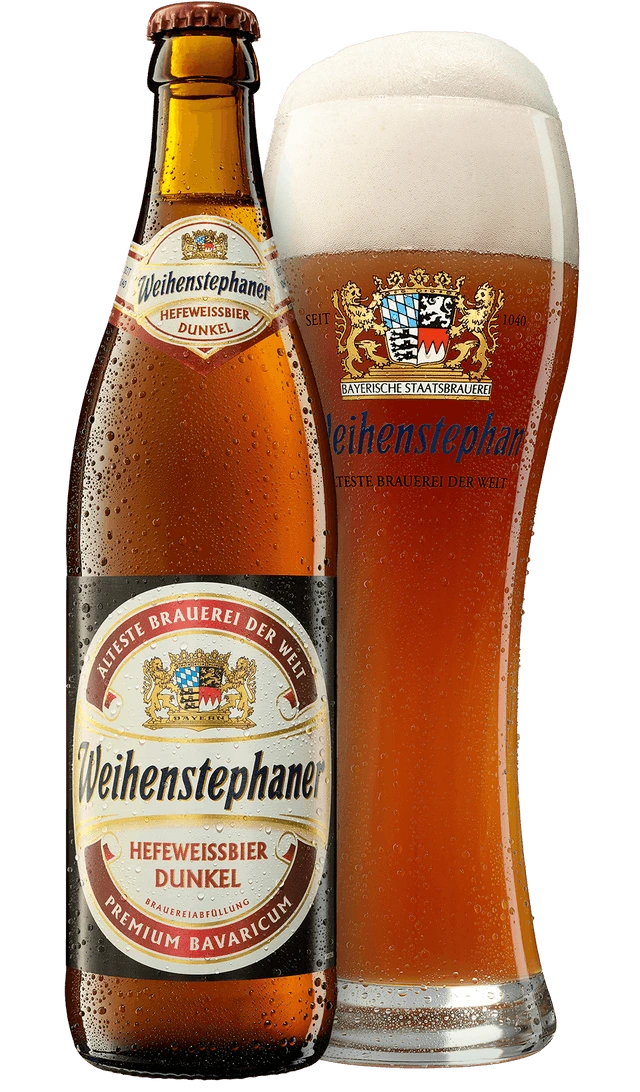 WEIHENSTEPHANER HEFEWEISSBIER DUNKEL 500ML BT